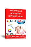 Okul Öncesi Adım Adım Boyama Kitabı