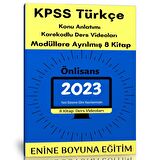 2023 KPSS Türkçe Önlisans Modüler Kitap Seti