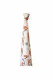 Momeasy  Kuşlar Desenli Muslin 100*120cm Pembe