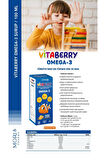 VİTABERRY BALIK YAĞI, ASTAKSANTİN VE FOSFATİDİLSERİN İÇEREN TAKVİYE EDİCİ GIDA 100 ML