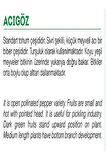 Ata Tohumu Yerli Süs Biberi 1000 Adet Tohum