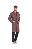 5 Li Uzun & Şortlu Pijama Robdöşambır Bordo Damat Çeyiz Seti 5560