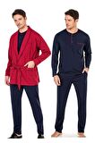 Penye Pijama & Robdöşambır Damat Çeyiz Seti
