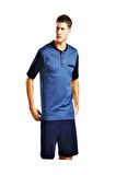 Pierre Cardin Yazlık Damatlık 3'lü Pijama Takımı Kutulu 5481