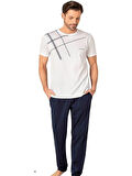 Pierre Cardin  Erkek Pijama  Takımı 6081 