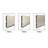 Tunç Alüminyum PVC Profil Baza 100 Mm Krom (3.66)