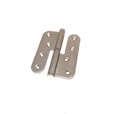 Arpat Menteşe Pomel 10Cm Çelik Sağ Polisajlı Krom