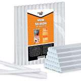 Nanofix Mum Silikon Çubuk Kalın 11.3x300 mm (1 kg) Şeffaf