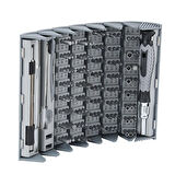 Uf-Tools Manyetik Hassas Tornavida Seti 126 Parça CRV Çelik