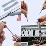 Uf-Tools Manyetik Hassas Tornavida Seti 126 Parça CRV Çelik