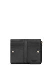 Cengiz Pakel Unisex Monogram Hakiki Deri  Fermuarlı Kartlık – 2512MS - Siyah