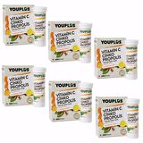 Youplus Vitamin C Çinko Propolis 20 Efervesan Tablet 6'lı