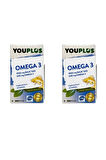 Youplus Omega 3 1000 Mg Balık Yağı 30 Kapsül - 2 ADET (2.'si %50 İndirimli )-  SKT:11/2026