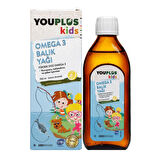 Youplus Kids Omega 3 150 ML Balık Yağı