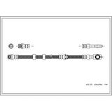 Vag On Fren Hortumu Fabıa 00>07 Polo 01> Cordoba 02> İbiza IV V 02> Roomster 06> - Corteco 19031632