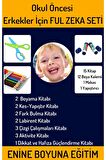 Okul Öncesi Erkekler Çocukları Için Ful Zeka Seti 15 Kitap