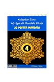 A-3 Spiralli Kolaydan Zora Mandala Kitabı-4 (20 Poster Mandala)
