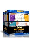 Seviye Seviye Spiralli Sudoku Kitap Seti 800 Seçilmiş Sudoku