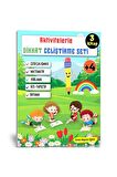 Aktivitelerle Dikkat Geliştirme Seti (3 Süper Kitap)