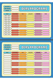 Haftalık Ders Programı YAZ-SİL