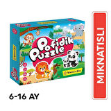 İlk Pofidik Magnet Puzzle Seti (Çiftlik ve Yabani Hayvanlar)