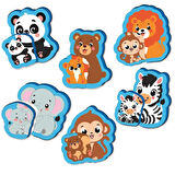 İlk Pofidik Magnet Puzzle Seti (Çiftlik ve Yabani Hayvanlar)