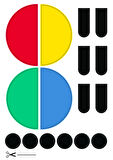 3-9 YAŞ Montessori KES-YAPIŞTIR Eğitim Seti (Laminasyonlu)