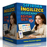 Sıfırdan İngilizce Öğrenme Eğitim Seti (Online Eğitim) 