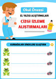 Okul Öncesi Çizgi Alıştırmaları YAZ-SİL Kitabı