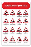 Trafik İşaretleri Kartelaları (22 Kartela)