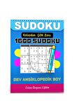 Kolaydan Çok Zora 1600 Sudoku Kitabı (Kalem Hediyeli)