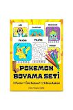 Pokemon Boyama Seti (Hediye Paketinde)