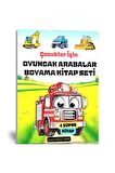 Çocuklar İçin Oyuncak Arabalar Boyama Kitap Seti (4 Kitap)