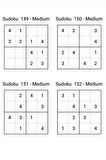 Çocuklar İçin 4x4 Sudoku Kitabı (360 Sudoku)