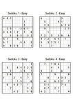 Yeni Başlayanlar İçin 9x9 Sudoku Kitabı (360 Sudoku)