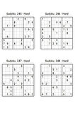Yeni Başlayanlar İçin 9x9 Sudoku Kitabı (360 Sudoku)