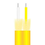 Powermaster 1000 Metre Fiber Kablo 2 Hat Lszh 2 Hat Fiber İnternet Kablosu