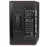 Shile SL-8 El Mikrofonlu USB SD Ve Bluetooth Taşınabilir Hoparlör Ses Sistemi Sahne Kolonu