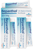 Bepanthol El Ve Yüz İçin Nemlendirici Cilt Bakım Kremi 100 Gr x 3 Adet