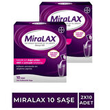 Miralax 10 Saşe x 2 Adet