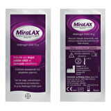 Miralax Oral Solüsyon Makrogol 3350 Tek Kullanımlık 10 Saşe