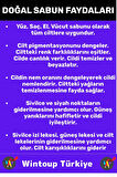 Doğal Güzel Kokulu Cilt Güzelleştirici Yaşlanma Karşıtı Organik İncir Çekirdeği Sabunu 4 Adet