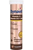 Dynavit Vitamin C + Vitamin D3 + Çinko 15 Efervesan Tablet