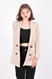 Ayhan 90491 Kadın Blazer Ceket