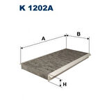 Mercedes Polen Filtresi (karbonlu) A-Class W169 04>12 B-Class W245 05>11 - Filtron K1202a