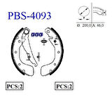 Opel Arka Fren Balatası Kalın Tip Astra G - Vectra A - Astra F - Corsa C - Pbs 4093