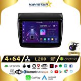 Mitsubishi L200  2006-2014 Model 4GB + 64GB Android 13 Kablosuz Carplay Navigasyon Multimedya Sistem