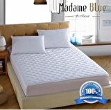 Madamra Kapitone 150 x 200 Su Geçirmez Alez Beyaz