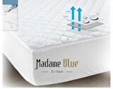 Madamra Kapitone 150 x 200 Su Geçirmez Alez Beyaz
