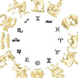 Balık Burcu Altın Kolye / 14 Ayar